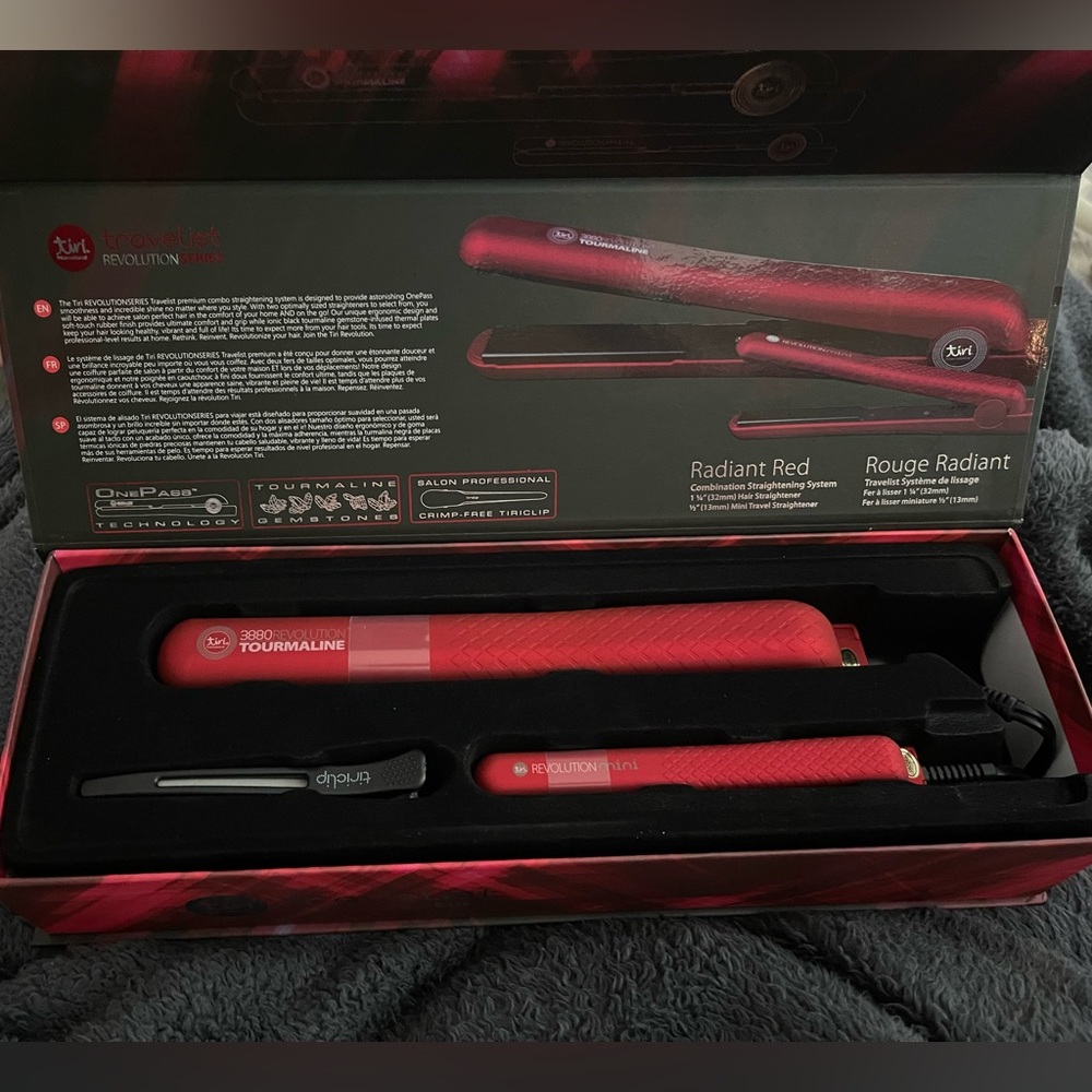 Hair straightener, normal and mini